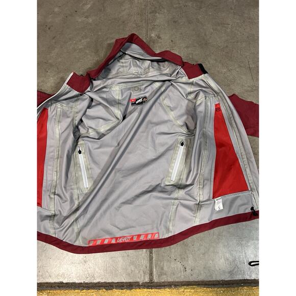 Leatt DBX 5.0 Men’s All Mountain Jacket Medium M Red Waterproof Rain - Picture 14 of 16